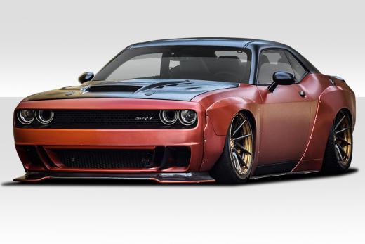 Duraflex 8 Piece Circuit Wide Body Kit 08-up Dodge Challenger - Click Image to Close